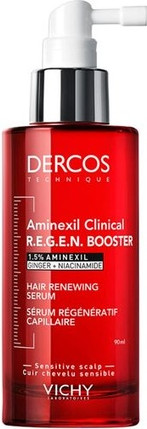 Бустер Vichy Dercos Aminexil Clinical R.E.G.E.N. против выпадения волос