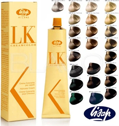 Крем для окрашивания волос Lisap LK