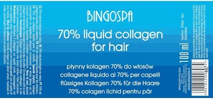 Тоник для волос Bingo Spa Liquid Collagen 70% для роста и объема волос