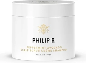 Кремовый шампунь Philip B Пилинг для кожи головы с мятой и авокадо