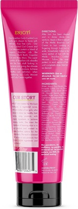 Крем для Кудрей Mielle Organics Brazilian Curly Cocktail