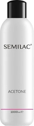 Средство для снятия лака Semilac 100% Чистый Ацетон Профессиональная Сила