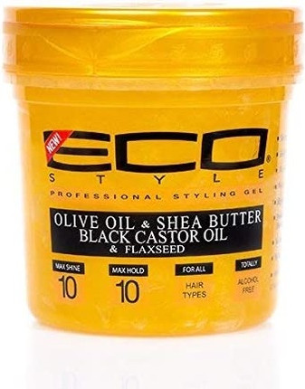 Масло для волос Ecotools Eco Style Золотое Оливковое масло Масло ши Черное касторовое масло Льняное семя