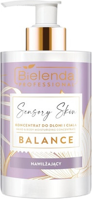 Лосьон для тела Bielenda Sensory регенерирующий крем для рук и тела баланс