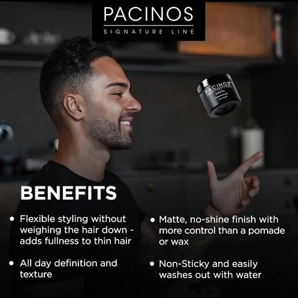 Паста для волос Pacinos Dryfi Matte Hair Paste