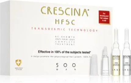 Тоник для волос Crescina Transdermic 500 для восстановления роста и против выпадения волос