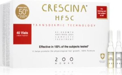 Тоник для волос Crescina Transdermic 200 для восстановления роста и против выпадения волос