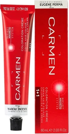 Hair Dye Eugene Perma Carmen Tube N°4 Chatain Moyen