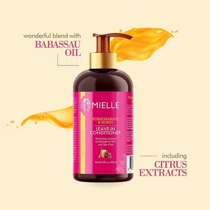 Несмываемый кондиционер Mielle Organics Гранат и Мед
