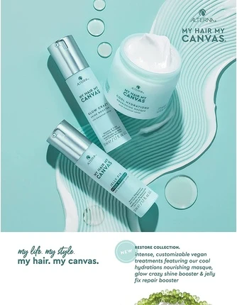 Усилитель-маска для волос My Hair My Canvas Glow Crazy Shine