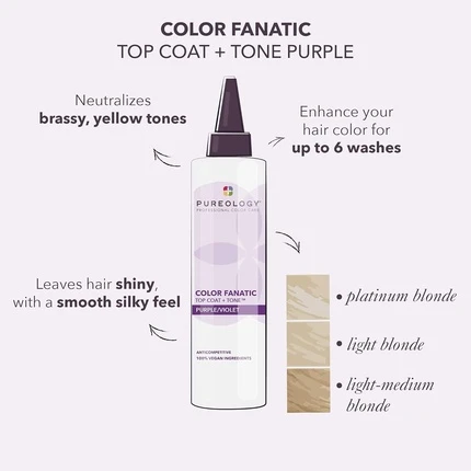 Color Rinse Pureology Color Fanatic Тонирование волос