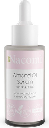 Сыворотка для волос Nacomi Almond Oil Serum для секущихся кончиков