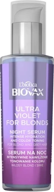 Ночная сыворотка L'Biotica Biovax Ultra Violet для блондинок