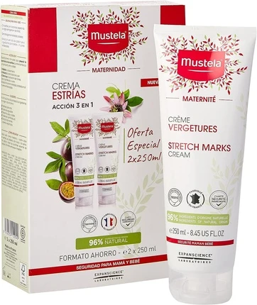 Крем Mustela для предотвращения растяжек