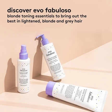 Кондиционер evo Fabuloso Platinum Blonde Colour Boosting Treatment