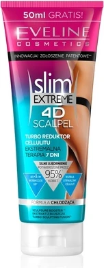 Anti-Cellulite Treatment Eveline Cosmetics Slim Extreme 4d Scalpel Turbo Cellulite Reducer Cooling Formula