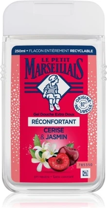Shower Gel Le Petit Marseillais Extra Gentle Cherry Jasmine