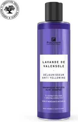Шампунь Fauvert Лавандовый с Пигментом для Нейтрализации Желтизны