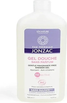 Гель для душа Jonzac Reactive Нежный без отдушек