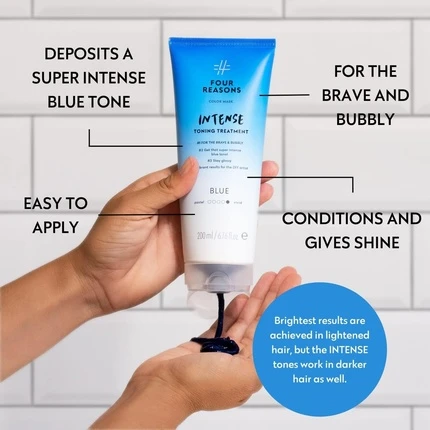 Кондиционер с пигментом Four Reasons Color Mask INTENSE Blue