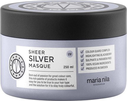 Маска для волос Maria Nila Sheer Silver Masque