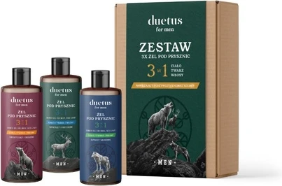 Набор гелей для душа Sylveco Duetus For Men