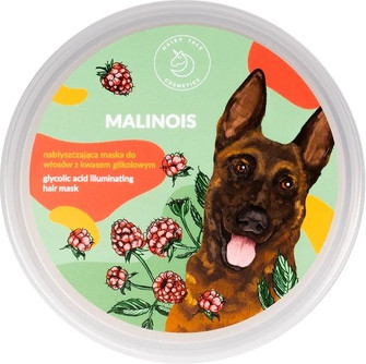 Маска для волос Hairy Tale Malinois для придания блеска с гликолевой кислотой