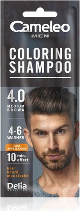 Coloring Shampoo Cameleo Men Brown Hair