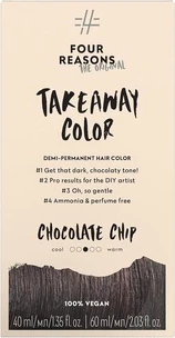 Полуперманентная краска для волос Four Reasons Original Takeaway Color Chocolate Chip 4.7 Темно-шоколадно-коричневый
