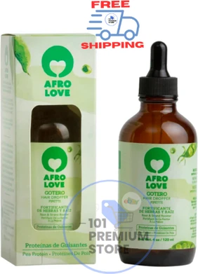 Тоник для волос Afro Love Укрепляющий с пипеткой для укрепления прядей и корней