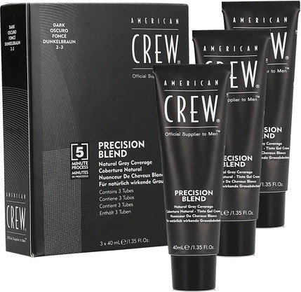 Краска для волос American Crew Precision Blend 2-3 Темно-серый