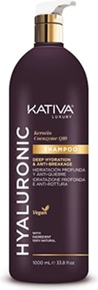 Шампунь Kativa Гиалуроновая Кератин И Коэнзим Q10