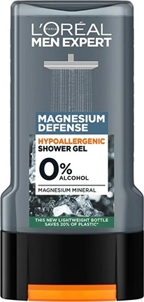 Гель для душа L'Oreal Professional Men Expert Magnesium Defense