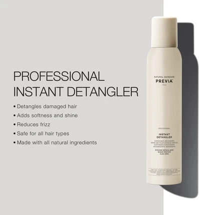 Несмываемый кондиционер Previa Instant Detangler Профессиональный распутывающий крем