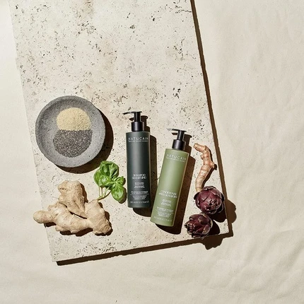 Кондиционер Natucain Natural Revitalizing для Стимуляции Роста Крепких Волос с Кофеином