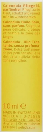 Body Oil Weleda Calendula Care Oil Fragrance-Free