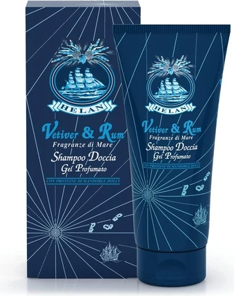 Парфюмированный гель для душа Helan Vetiver & Rum