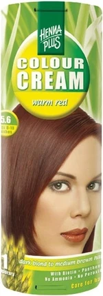 Травяной крем-краска для волос Henné Plus Colour Cream 56 Теплый Красный