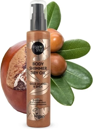 Сухое масло для тела Natura Siberica Organic Shop Золото Жожоба