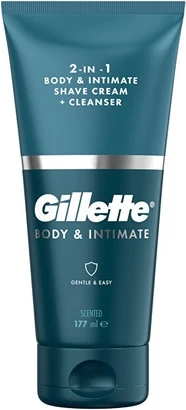 Крем для бритья и очищающее средство Gillette
