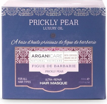 Маска для волос Arganicare Magnificence Mask с опунцией и витамином Е