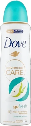 Deodorant Spray Dove Advanced Care Pear & Aloe
