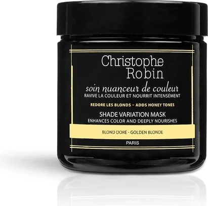 Маска для волос Christophe Robin Shade Variation Золотистый Блонд