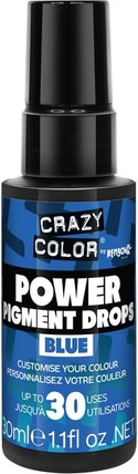 Тонирующая и полуперманентная краска Crazy Color Crazy Color Blue Power Pigments Ультраконцентрированный Тонер и Полуперманентная Краска на Заказ