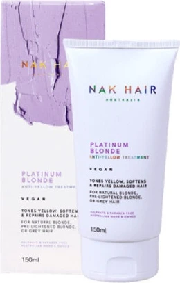 Кондиционер Nak Platinum Blonde Anti-Yellow Treatment