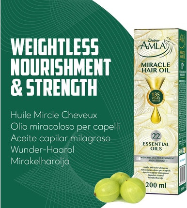 Hair Oil Dabur Amla Miracle Oil
