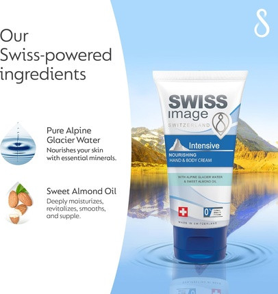 Cream Swiss Image Intensively Nourishing Hand and Body Cream