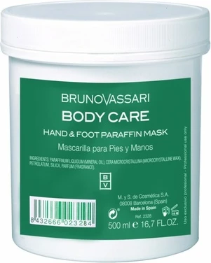 Гель-маска для тела Bruno Vassari Body Care Парафин Увлажняющая гель-маска для рук и ног