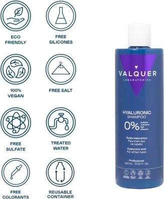Шампунь Valquer Hyaluronic