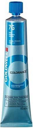 Полуперманентная краска для волос Goldwell Colorance 7Kg Средне-Медный Золотой